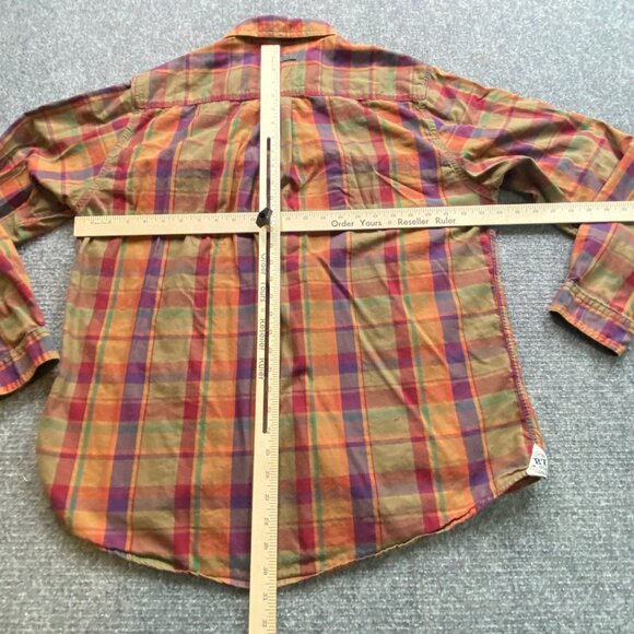 Boston Traders Luxury Vintage Shirt Men's‎ XL Plaid Camping Hiking Outdoor - Picture 7 of 12
